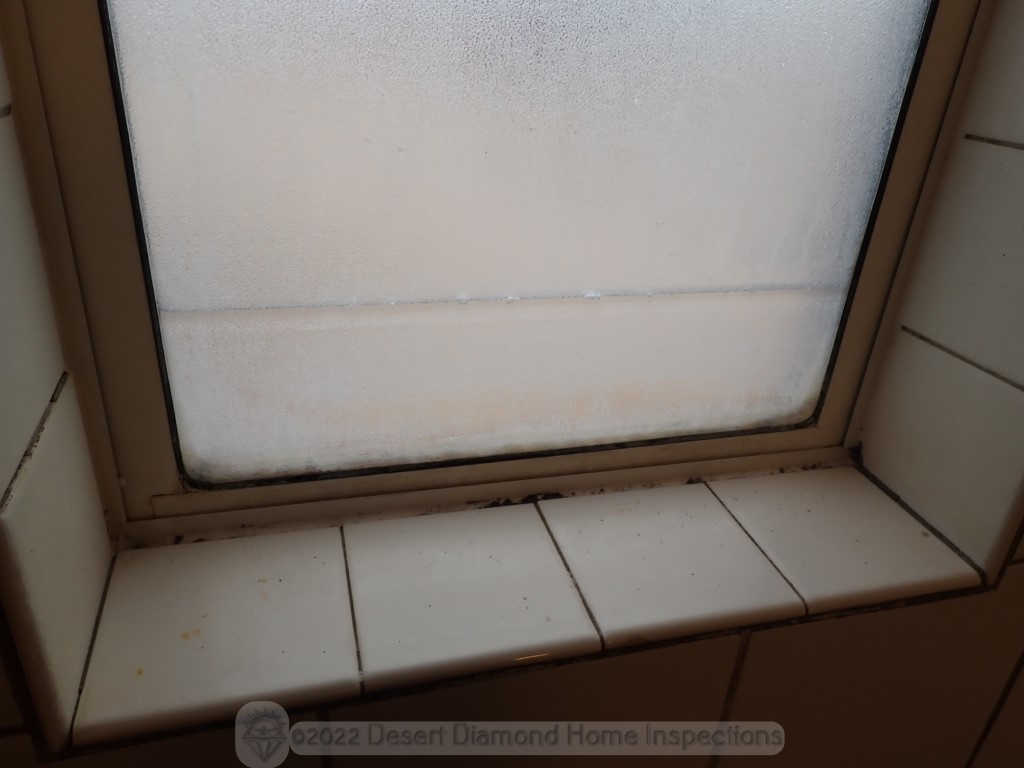 This dual-pane window had about 4 inches of water inside.