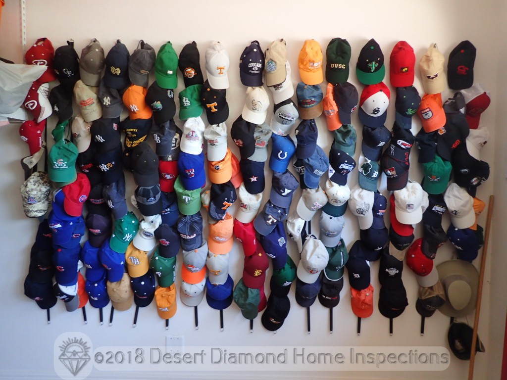 Now this is an impressive hat collection.