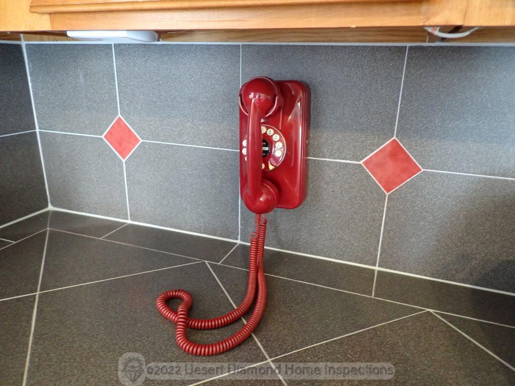 This looks like a relic from the Cold War era. Wonder who it will ring?