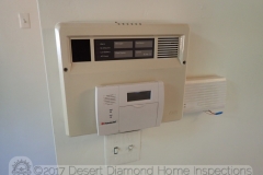 This house is very secure. Even the alarm has an alarm.