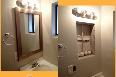 Flipper shortcut in bathroom
