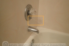 Leaky shower diverter