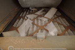 Another attempt to mask bad odors - dryer sheets in the air return