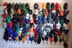 Now this is an impressive hat collection.