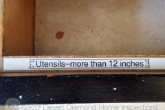 This home owner was very thorough in organizing his kitchen