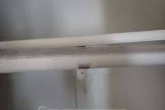 Closet rod? Whatever. Just paint over it...