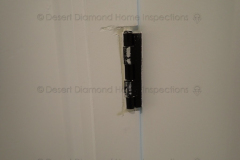 Door hinge installation in million-dollar home