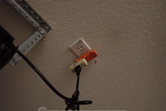 What else would you possibly plug into the ceiling outlet?