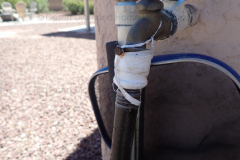 This is not how you use plumber's tape