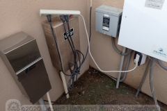 Power strip outdoors
