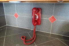 This looks like a relic from the Cold War era. Wonder who it will ring?