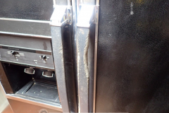 This fridge has seen a lot of action and is still going strong