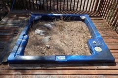 Is it a spa, a planter, a sandbox? You decide.