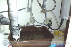 Why fix the leak? Just put a tub under it