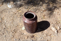 Random find in back alley - Looked like an urn. Not sure I want to know...
