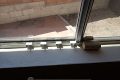 Another very secure window with alarm sensor and four window locks!