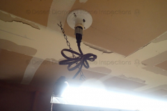 Worst way to install a light fixture