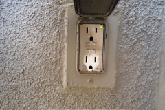Couldn't even be bothered to unplug it before painting the outlet.