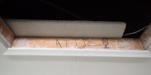 Labeled attic access