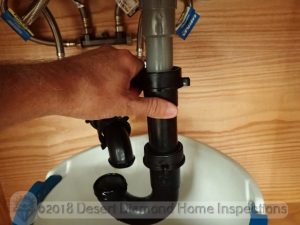 Clean out sink drains