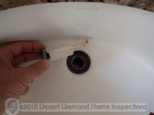 Clean out sink drains