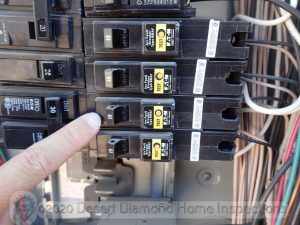 AFCI breakers in electrical panel