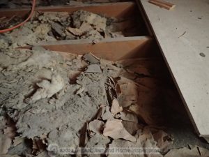 Insufficient insulation in attic