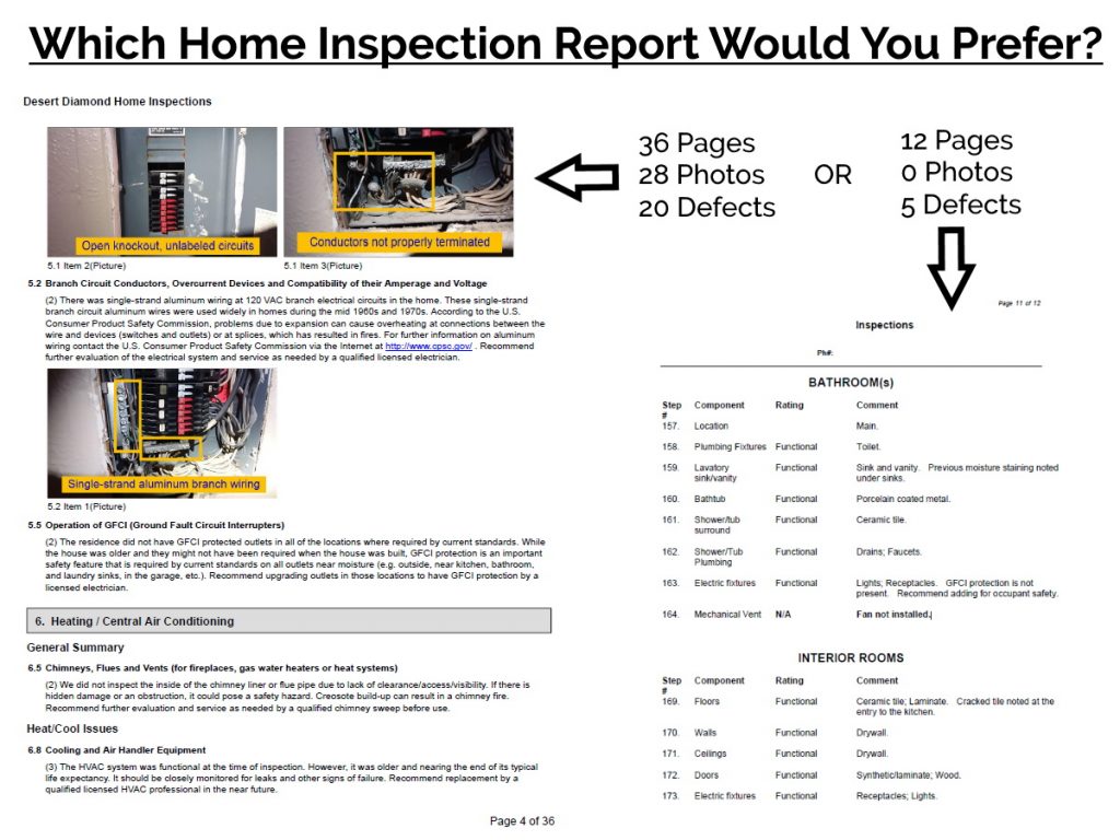 Inspections For Home Buyers Desert Diamond Home Inspections